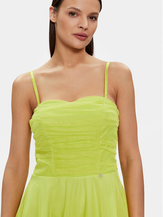 Rinascimento Rinascimento Coctailkleid CFC0117833003 Grün A-Line Fit