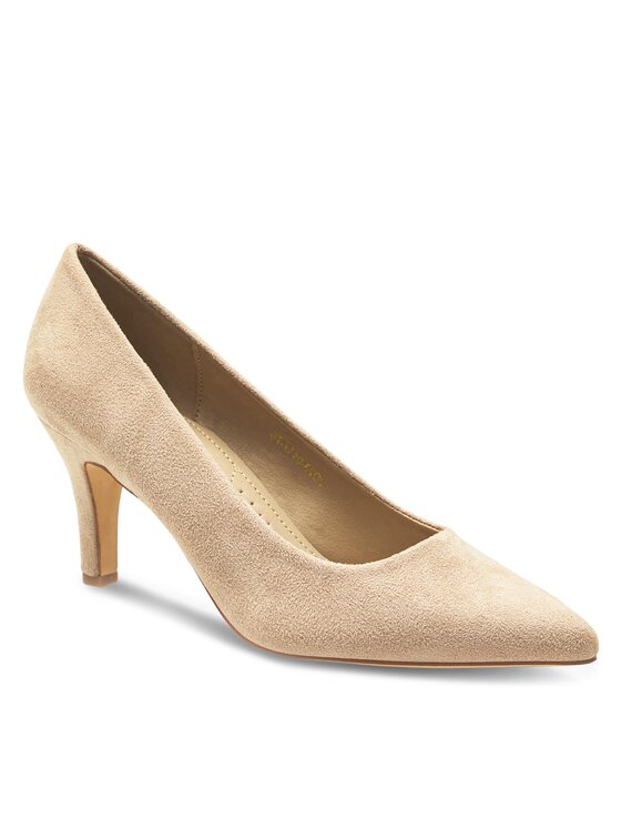 Clara Barson Clara Barson High Heels JD23-0417-76 Beige