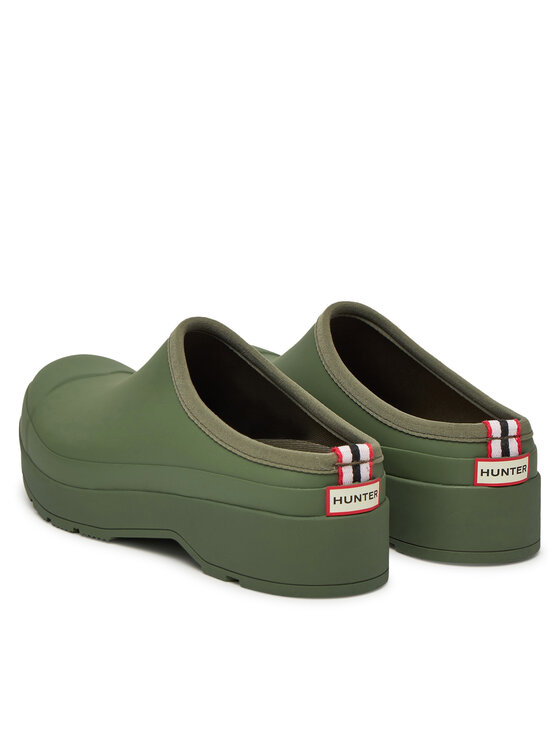 Hunter Hunter Gumijasti škornji Play Clog MFF9052RMA Zelena