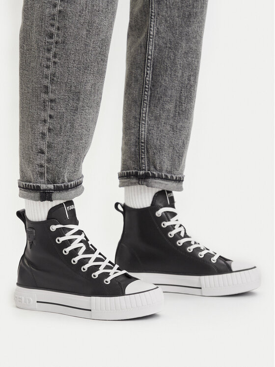 KARL LAGERFELD Modne superge Kampus Max KL60456 Črna
