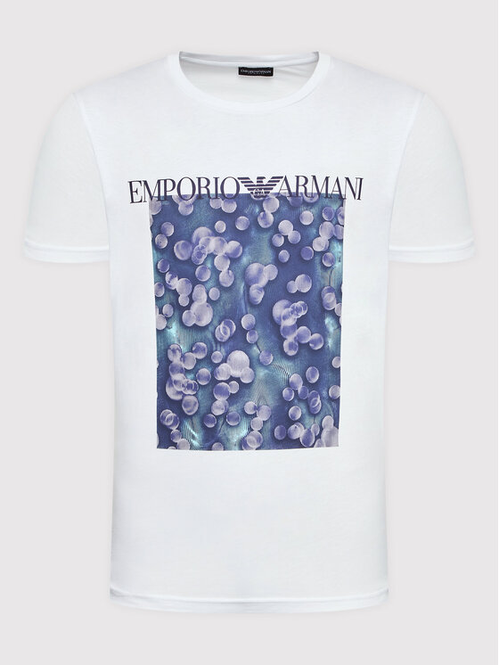 Emporio Armani Underwear Emporio Armani Underwear T-Shirt 211818 2R468 78710 Biały Regular Fit