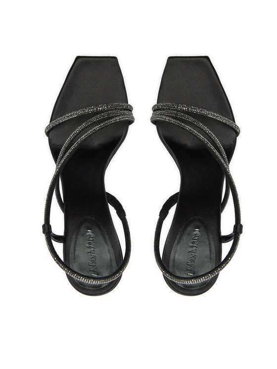 Max Mara Max Mara Sandały Stark 2424526371600 Czarny