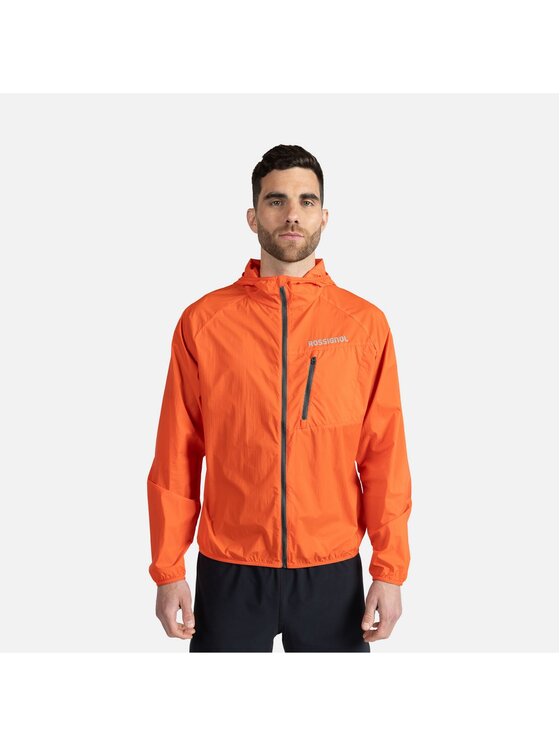 Rossignol Rossignol Kurtka do biegania Sidelhorn Pkb Jkt Pomarańczowy Regular Fit