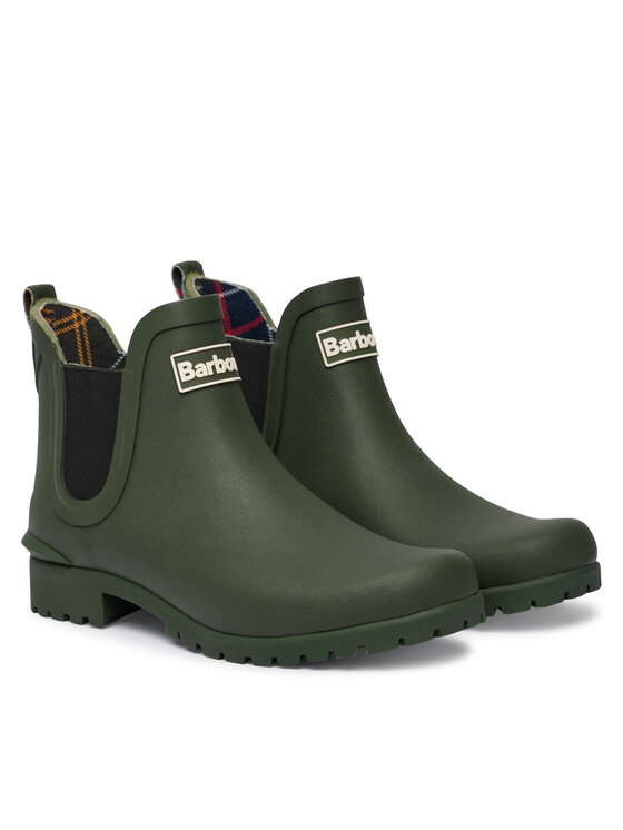 Barbour Barbour Holínky Wilton LRF0066OL11 Zelená