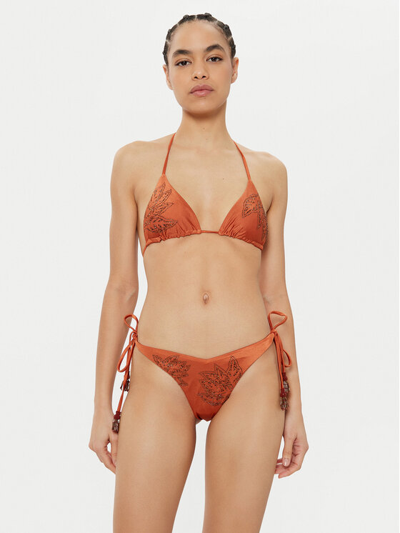 Maaji Maaji Bikinio apačia Satin Umber Sunseeker PT3760SCC004 Ruda