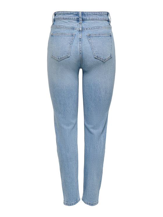 ONLY ONLY Jeansy Emily 15361608 Modrá Straight Fit