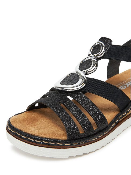 Rieker Rieker Sandaalid 679L4-00 Must