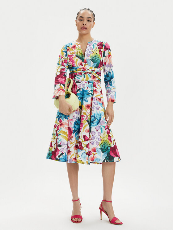 MAX&Co. MAX&Co. Sukienka codzienna Disco 24162211 Kolorowy Regular Fit