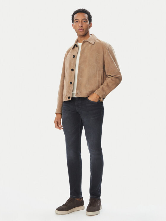 Bugatti Bugatti Blugi 3108D-26671F Gri închis Slim Fit