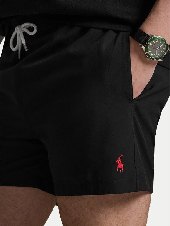 Polo Ralph Lauren Polo Ralph Lauren Σορτς κολύμβησης 710B16721010 Μαύρο Slim Fit