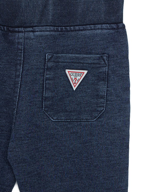 Guess Guess Pantaloni da tuta N5YQ14 KCYC0 Blu scuro Regular Fit
