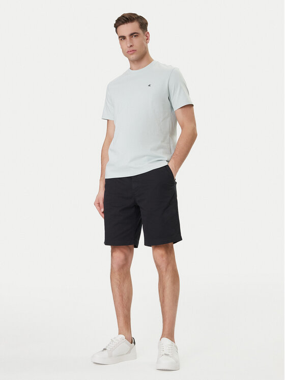 Calvin Klein Jeans Calvin Klein Jeans Stoffshorts LV04RF617G Schwarz Regular Fit