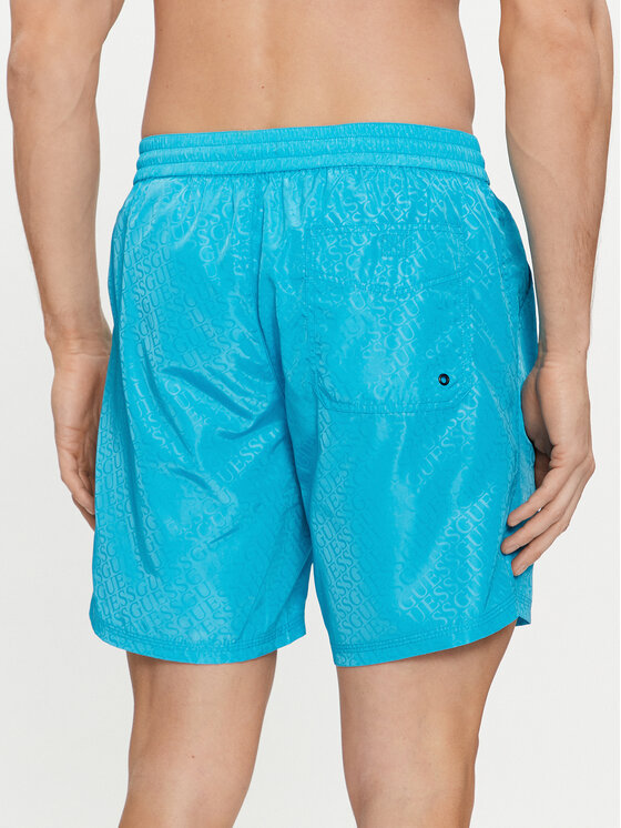 Guess Guess Шорти для плавання F4GT05 WG292 Голубий Regular Fit