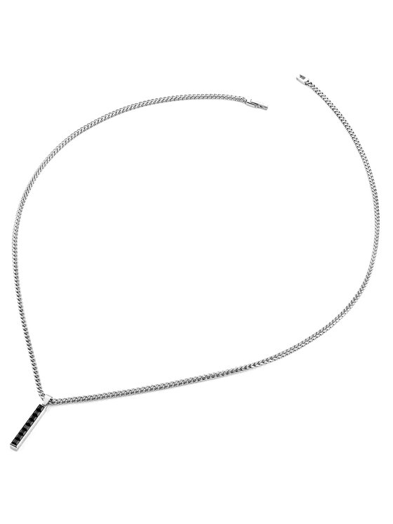Guess Guess Naszyjnik JUMN05098JW Srebrny