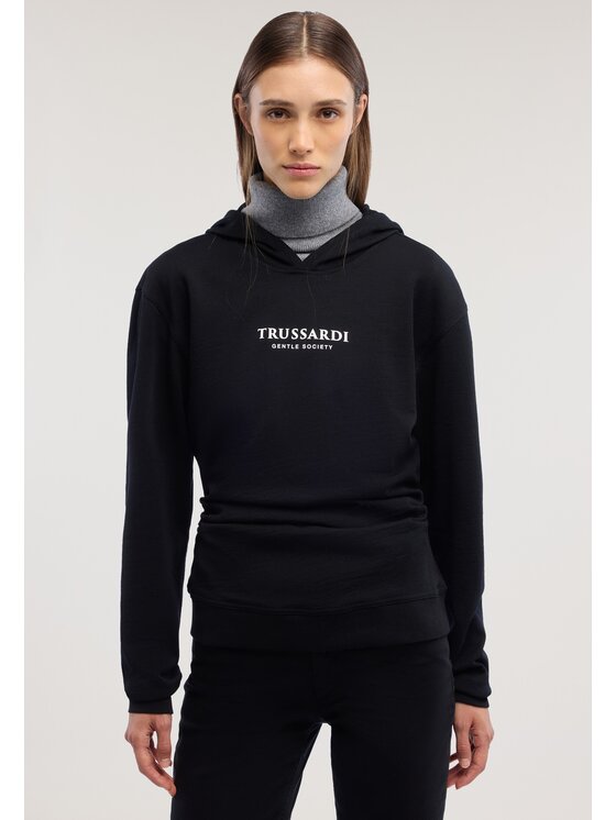 Trussardi Trussardi Bluza G8136000299N033 Czarny Regular Fit