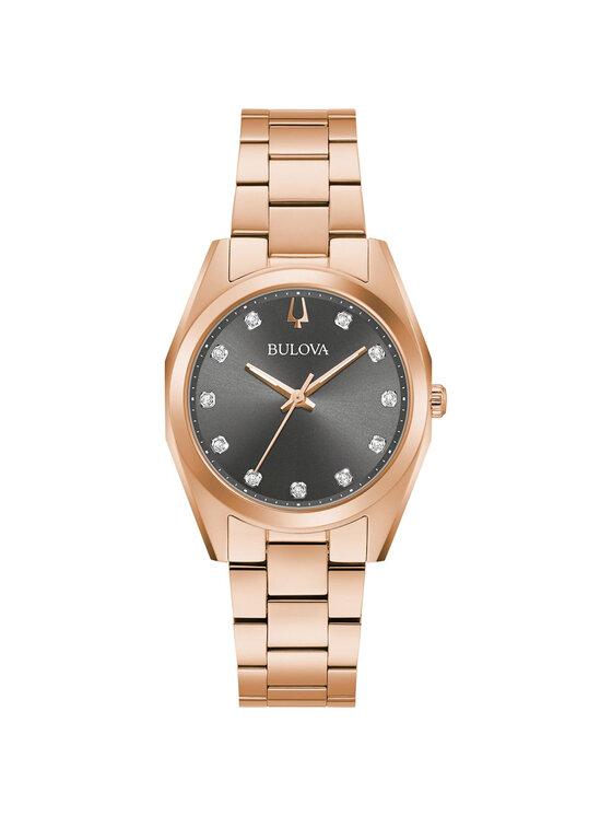 Bulova bulova Zegarek 97P156 Różowe złoto