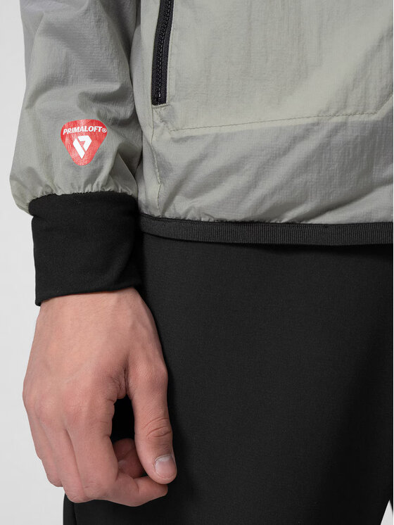 4F 4F Vatovaná bunda H4L22KUMP061-83S Hnedá Regular Fit