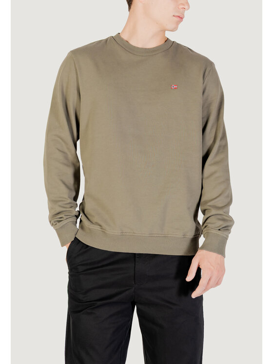 Napapijri Napapijri Felpa BALIS CREW 1 Verde Casual Fit