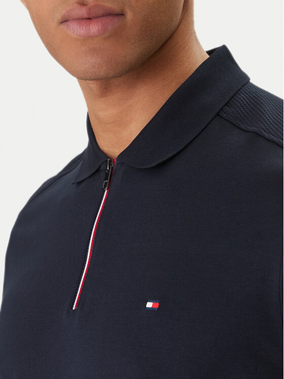 Tommy Hilfiger Tommy Hilfiger Polokošile MW0MW41613 Tmavomodrá Regular Fit