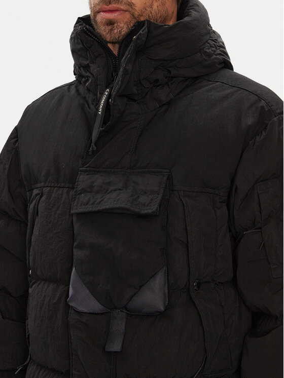 C.P. Company C.P. Company Пухено яке 19CMOW013A006369M Черен Regular Fit