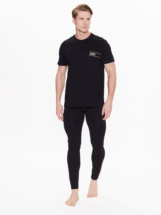 BOSS Boss Футболка 50483644 Чорний Regular Fit