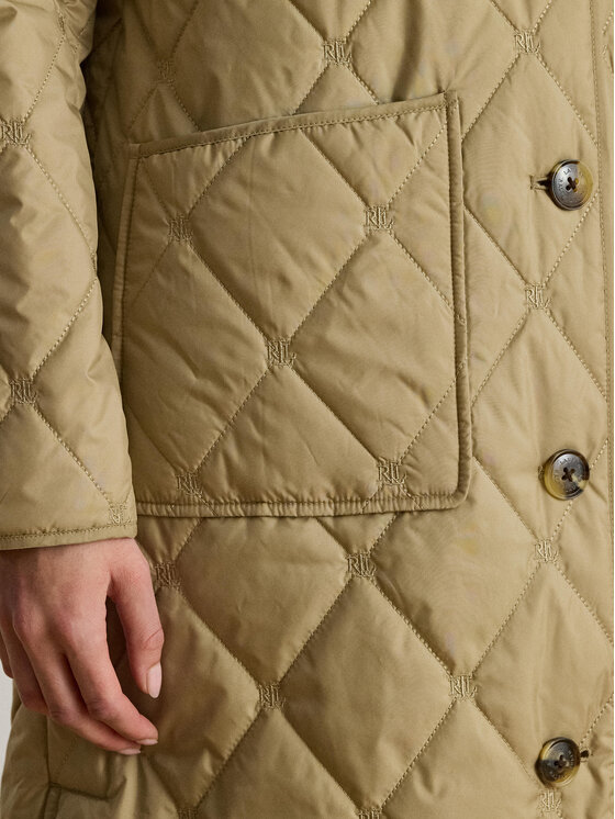 LAUREN RALPH LAUREN LAUREN RALPH LAUREN Пухено яке 297980103002 Бежов Straight Fit