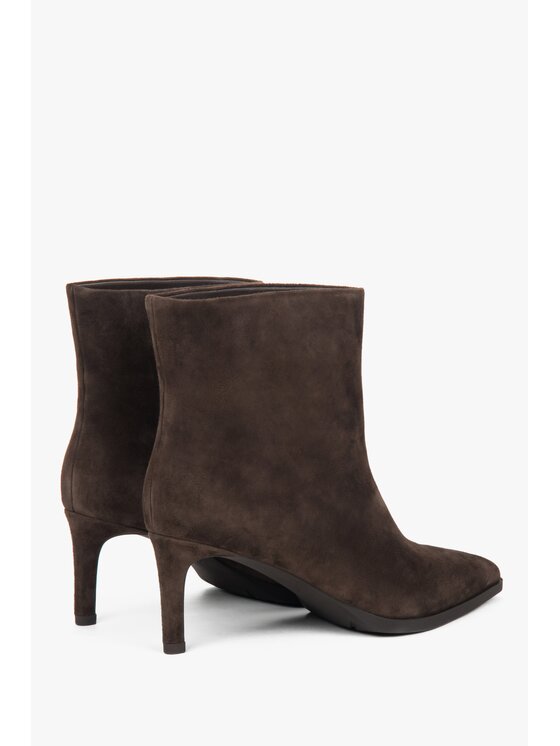 Estro Estro Μποτάκια ER00118441 Καφέ