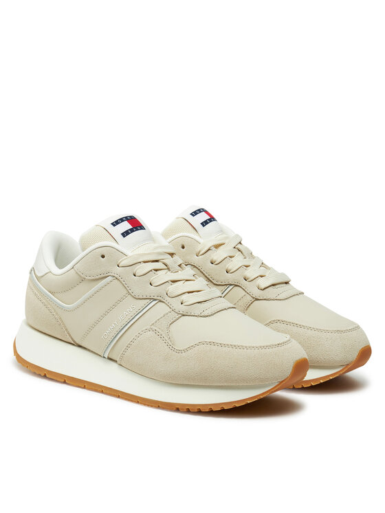 Tommy Jeans Tommy Jeans Laisvalaikio batai Tjw Eva Retro Runner EN0EN02771 Smėlio