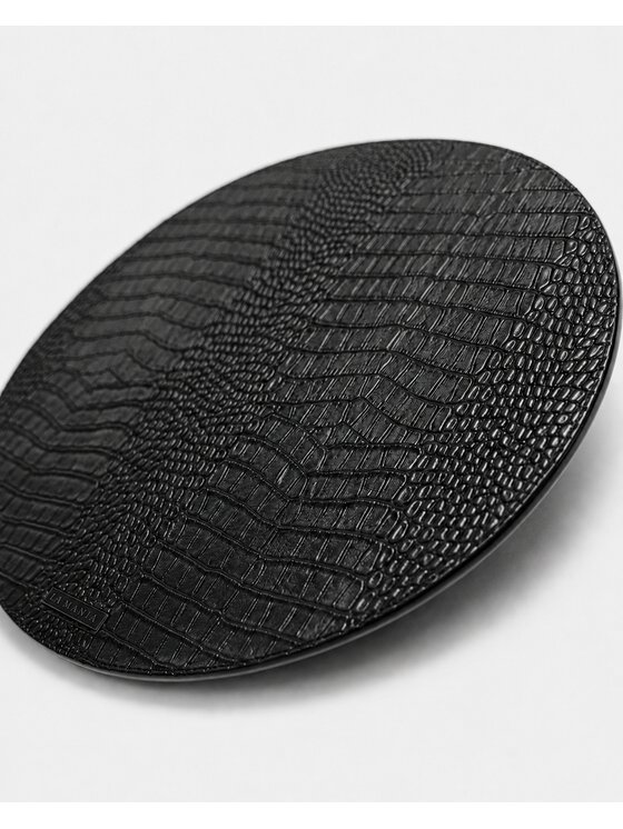 La Mania La Mania Podkładka na stół Croco Czarny