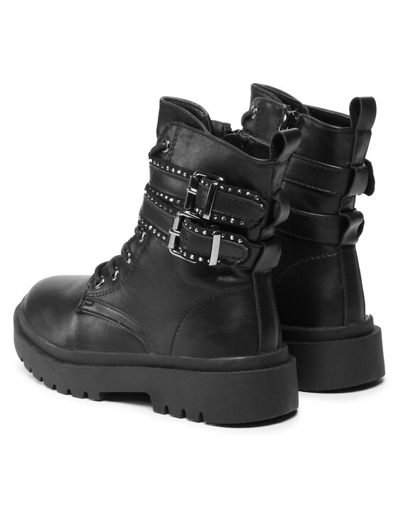 DeeZee DeeZee Bakancs CS5592-09 Fekete