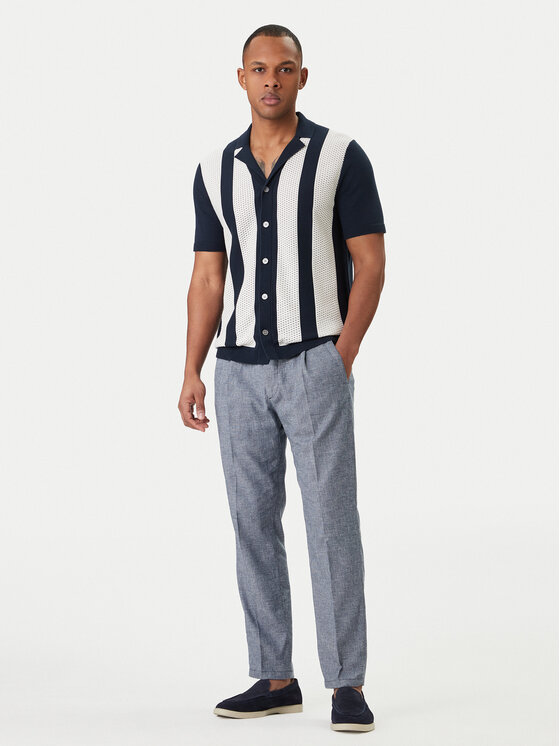 JOOP! JOOP! Särk Galvo 30101514 Tumesinine Regular Fit