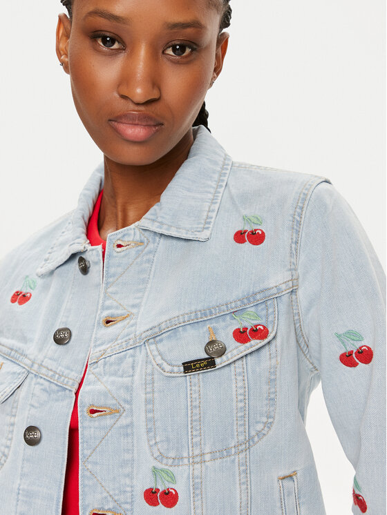 Lee Lee Τζιν μπουφάν Rider 112351205 Μπλε Regular Fit