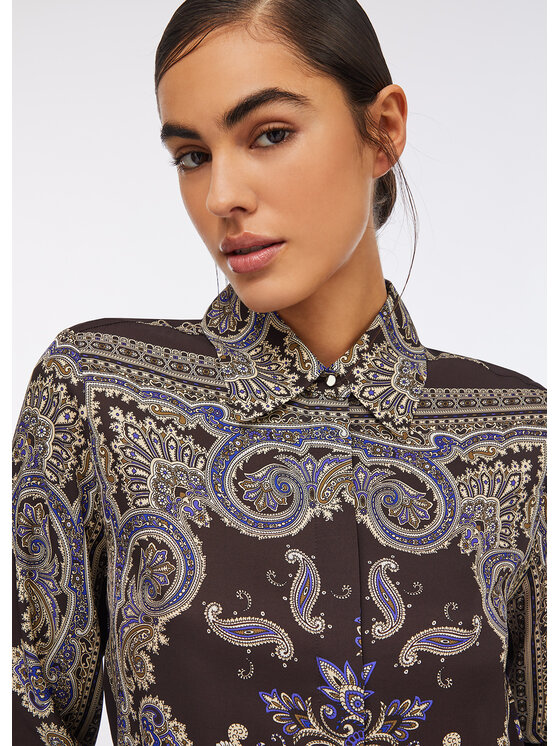 Liu Jo Liu Jo Camicia MF5393TS117P9141 Marrone Regular Fit