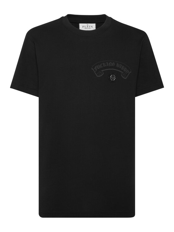 PHILIPP PLEIN PHILIPP PLEIN Tričko 23511 Čierna Regular Fit