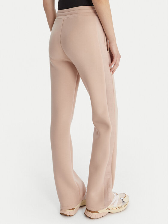 Guess Guess Teplákové kalhoty V3RB21 K7UW2 Béžová Regular Fit