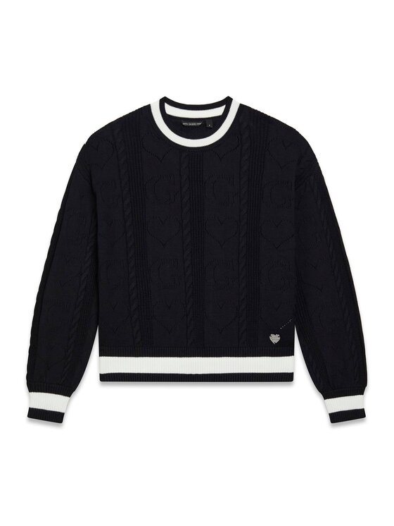 Guess Kids Guess Kids Sweter 180607 Czarny Classic Fit