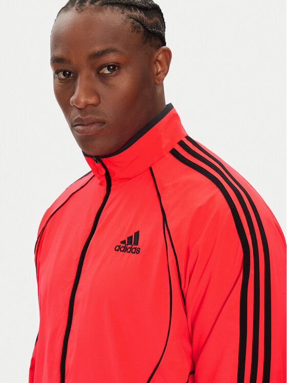 adidas adidas Sweatshirt Teamgeist adicolor JW5867 Rot Loose Fit