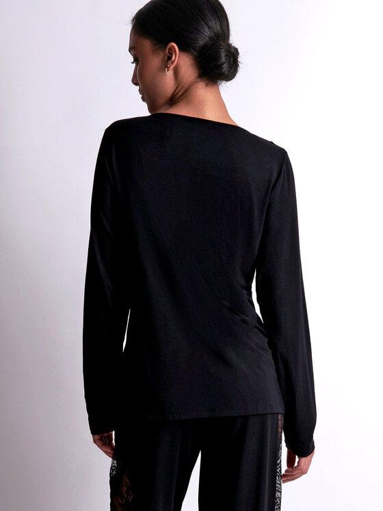 Aubade Aubade Tričko RL74 Čierna Comfortable Fit