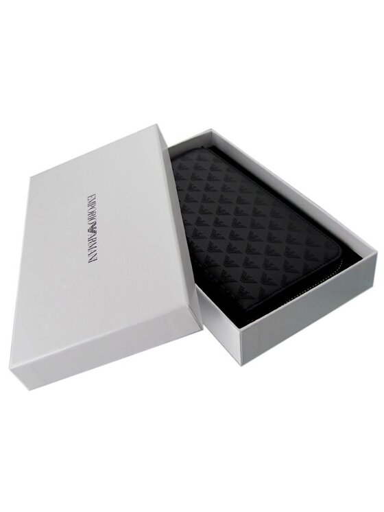 Emporio Armani Emporio Armani Portfel męski YEME49 YC043 80001 Czarny