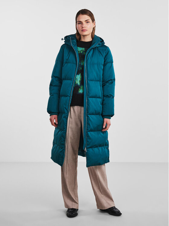 YAS YAS Pernata jakna 26023635 Tirkizna Regular Fit