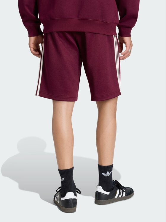 adidas adidas Szorty materiałowe 161893 Czerwony Regular Fit