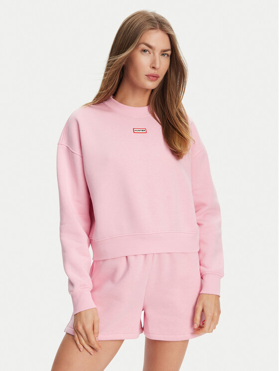 Hunter Hunter Bluză Tina HARW0042242 Roz Cropped Fit
