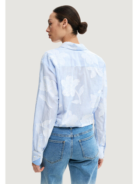 Desigual Desigual Πουκάμισο CAM_PARKER Μπλε Casual Fit