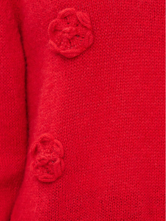 Kontatto Kontatto Sweater 3M1234 Piros Regular Fit