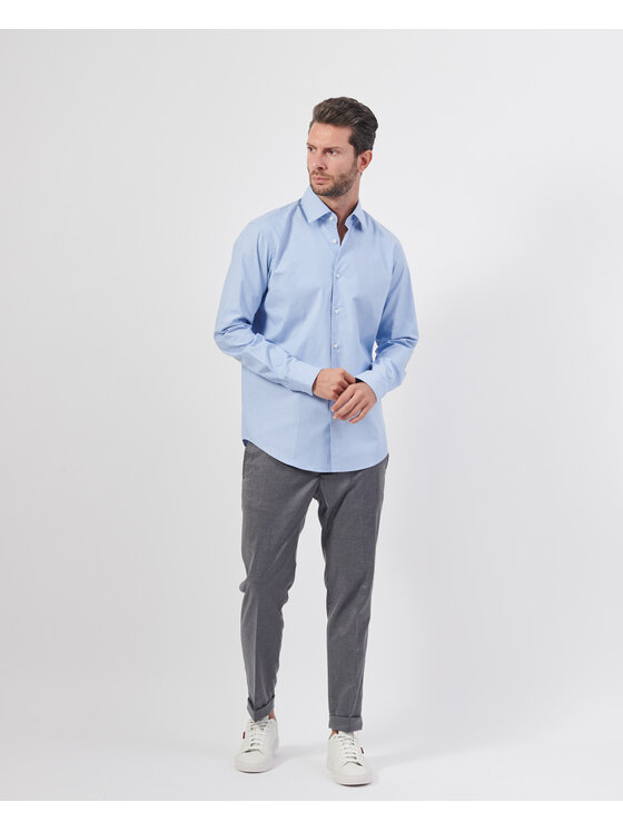 BOSS Boss Camicia 50527242 Blu Regular Fit