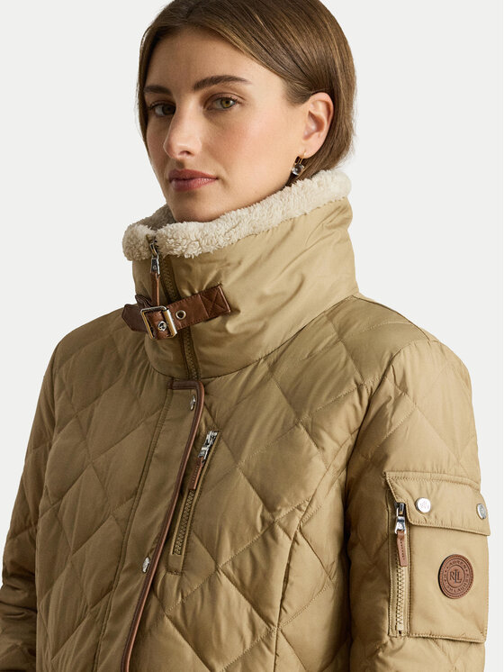 LAUREN RALPH LAUREN LAUREN RALPH LAUREN Giubbotto piumino 297P04107001 Beige Regular Fit