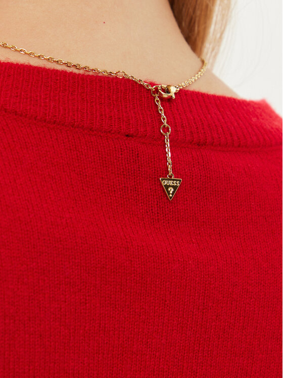 Guess Guess Naszyjnik JUBN04 593JW Złoty