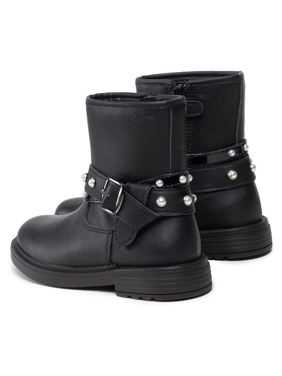 Geox Geox Botine J Eclair G.E J269QE 000BC C9999 S Negru