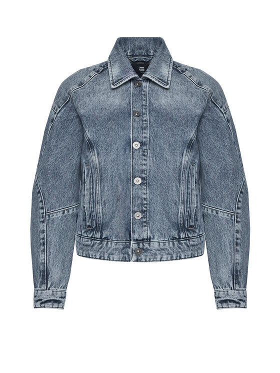 G-Star Raw G-Star Raw Geacă de blugi Kitoh 3D D26776 E207 Albastru Regular Fit