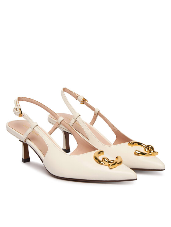 Coccinelle Coccinelle Pantofi pumps C-Me E4 SB3 21 01 01 Alb